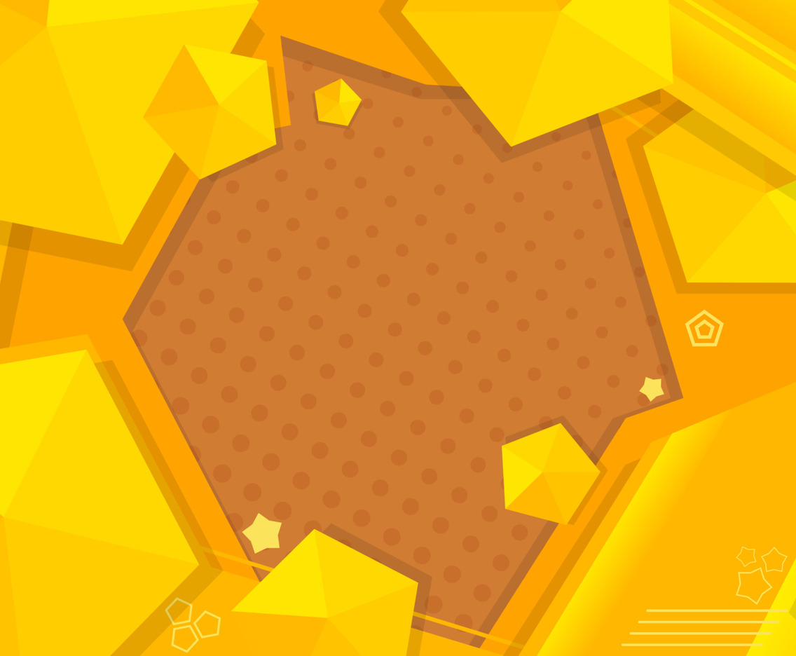 Yellow Abstract Geometric