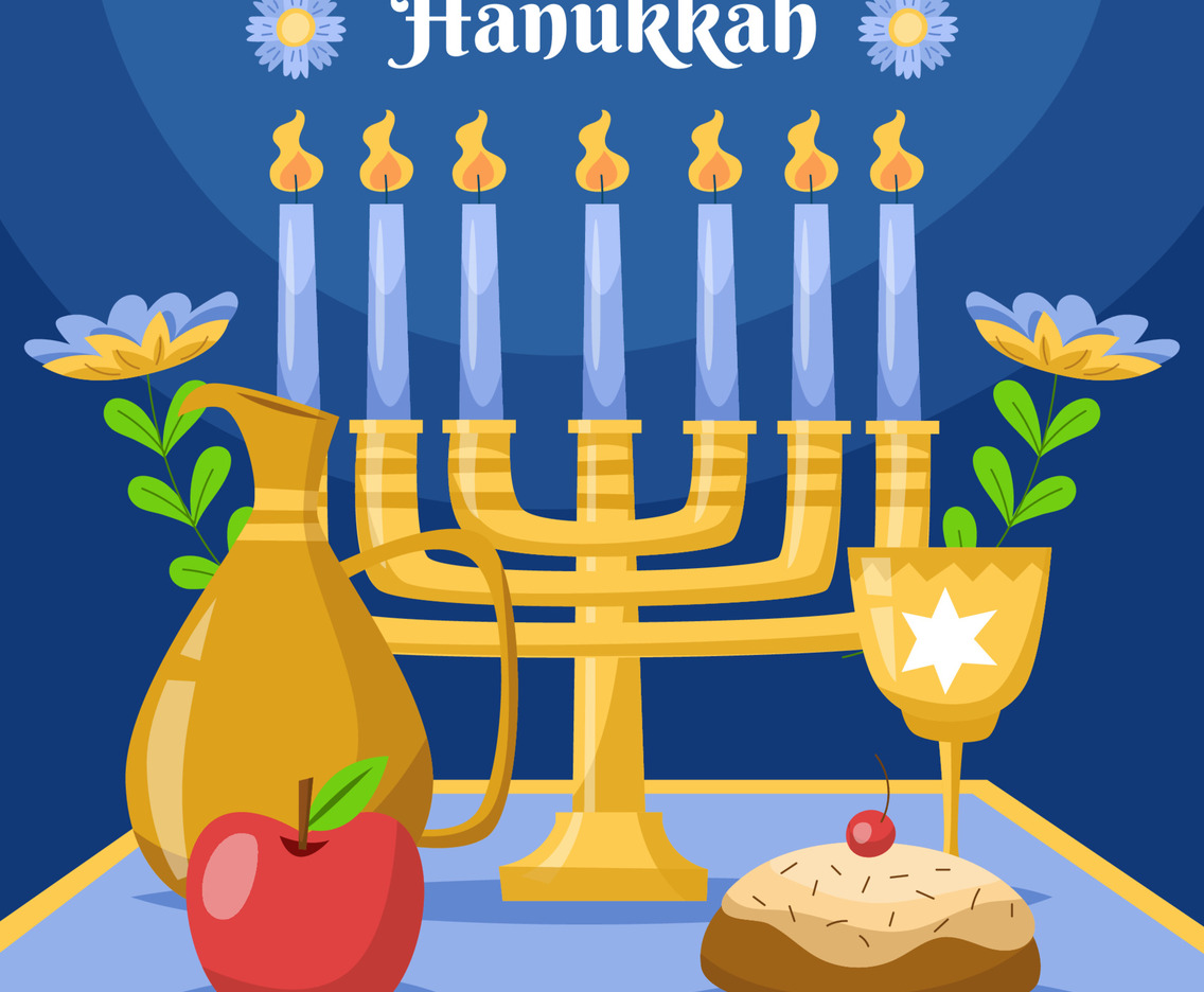 Menorah Candle of Holidays