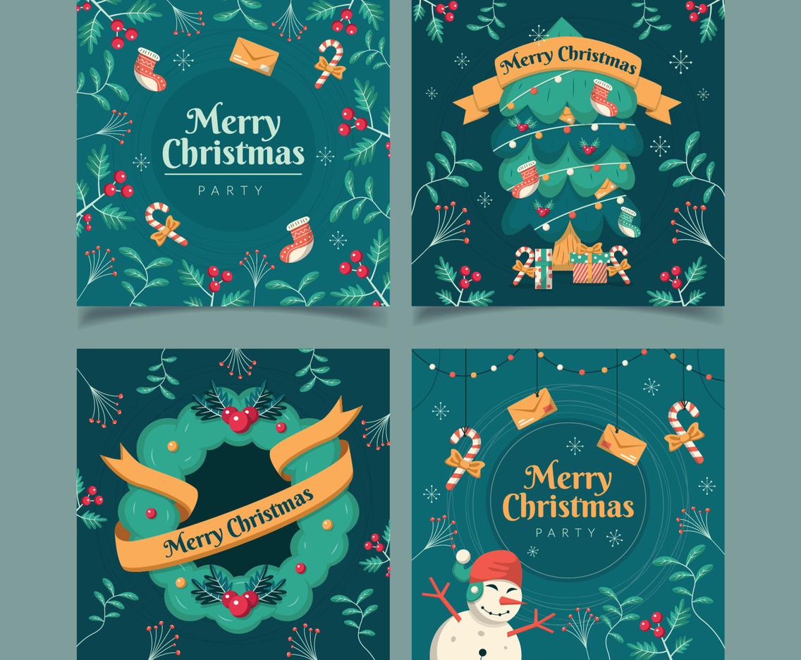 Christmas Festivity Social Media Post