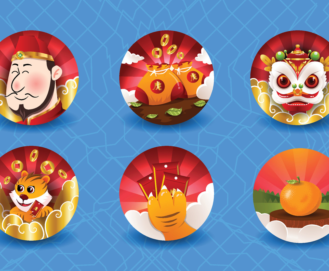 Chinese New Year Sticker