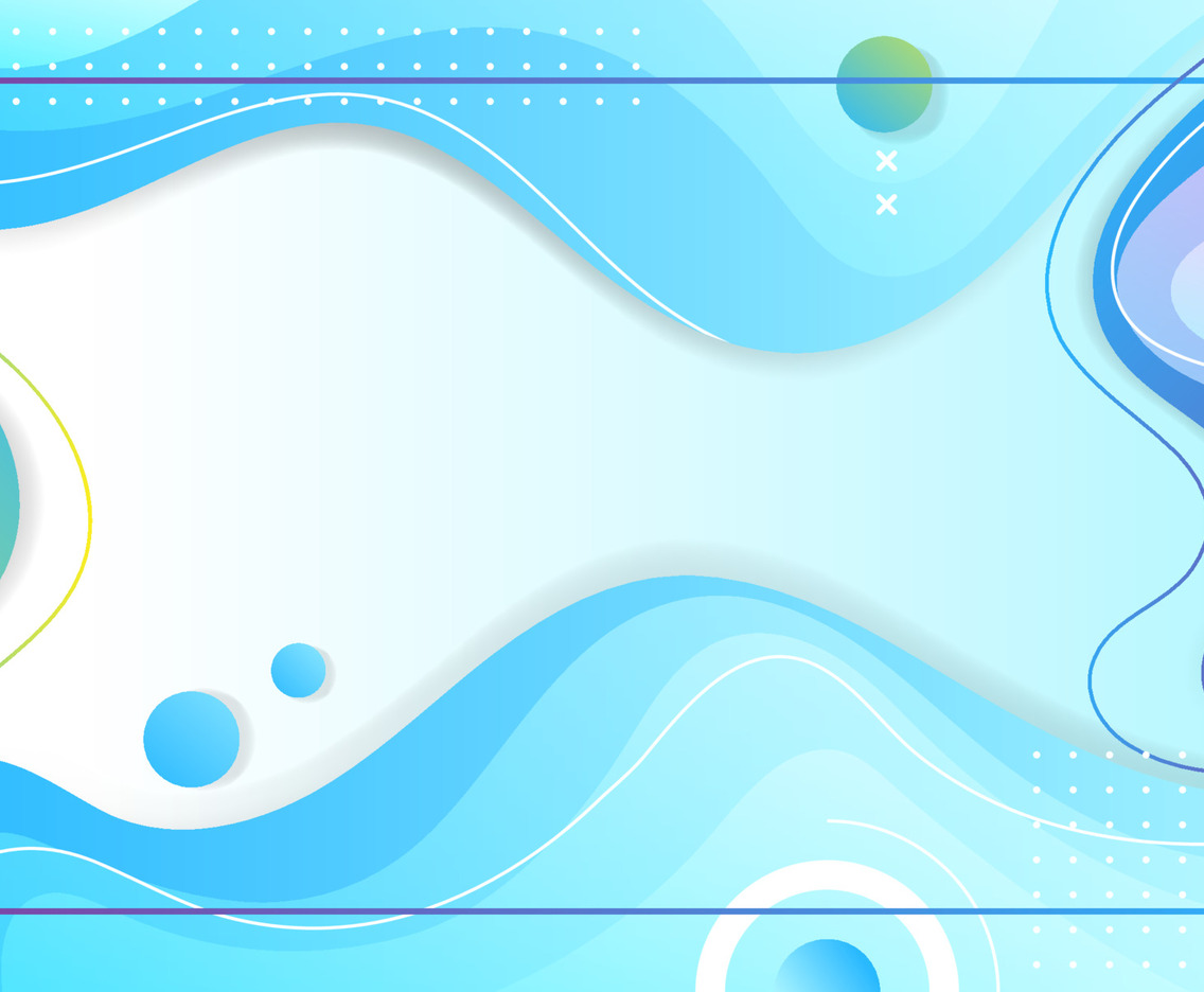 Blue Background With Line Frame