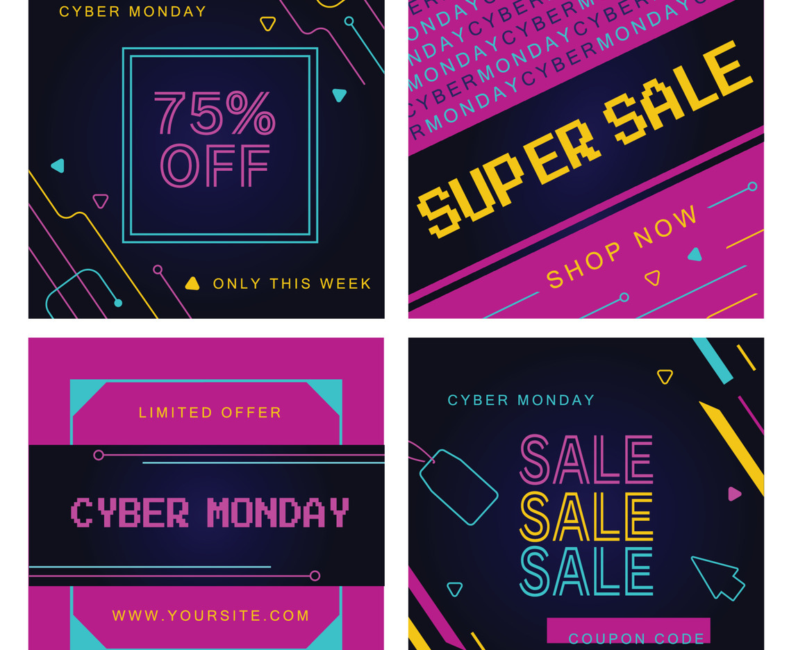 Cyber Monday Social Media Post