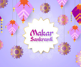 Makar Sankranti Festival of India Kites
