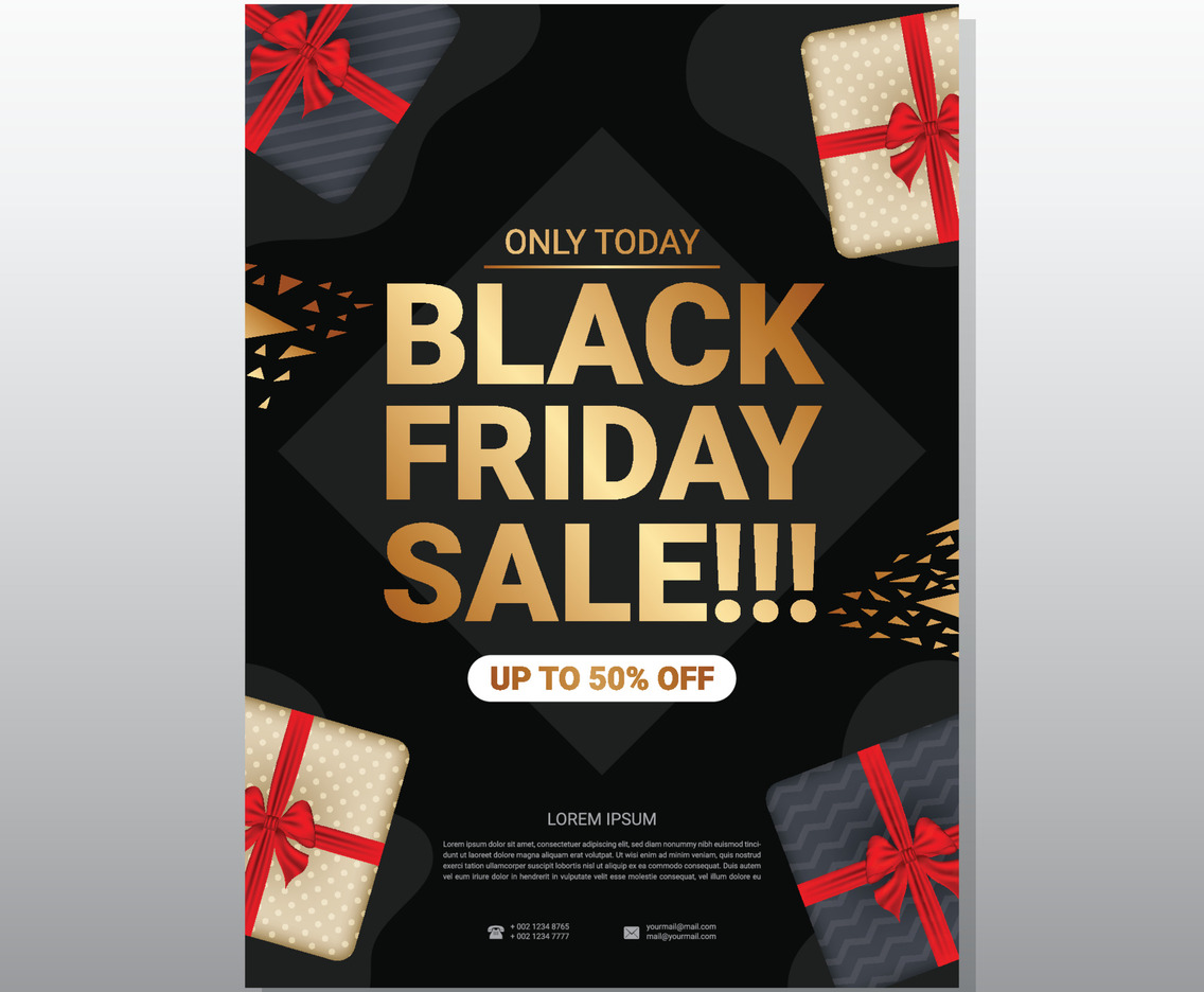 Black Friday Sale Event Poster