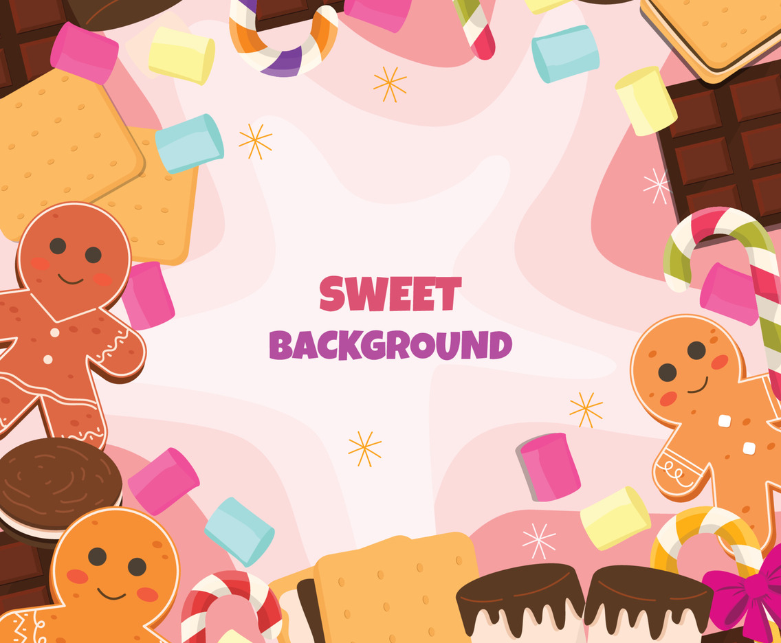 Christmas Food Background