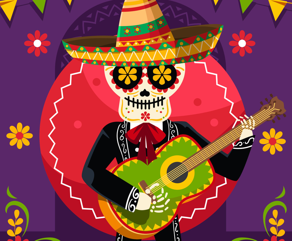 Celebrating Dia De Los Muertos Festival