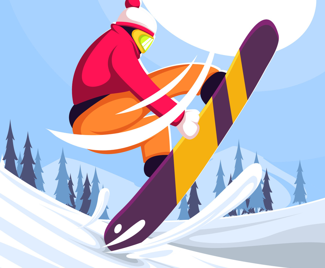 Winter Sports Olympic Concept