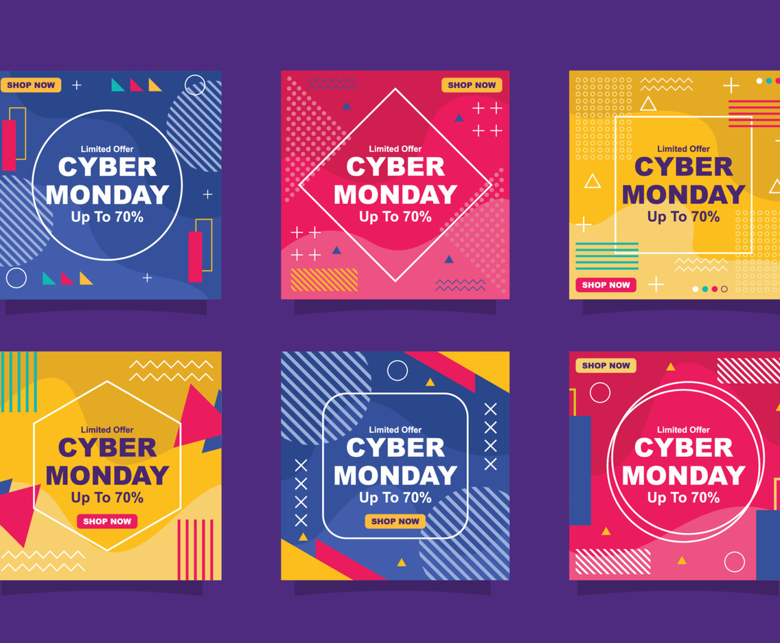 Cyber Monday Social Media Post