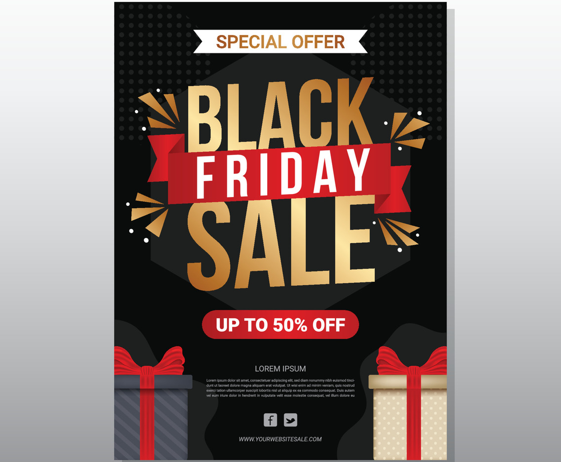 Black Friday Sale Event Poster