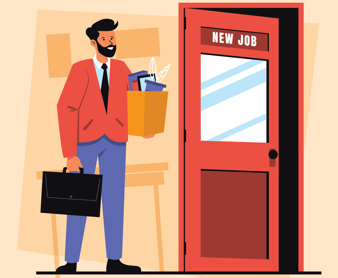 New Career Path for Office Worker