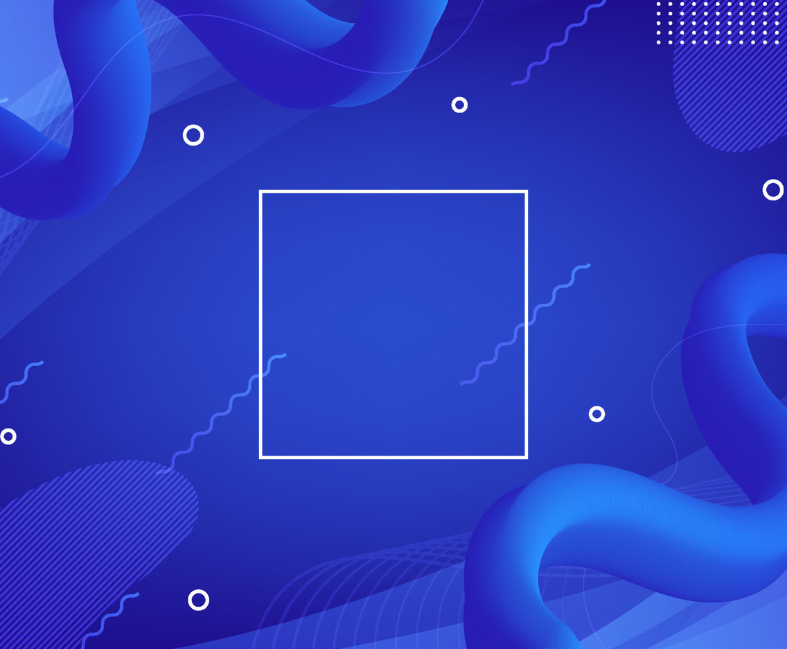 Modern Fluid Blue Background