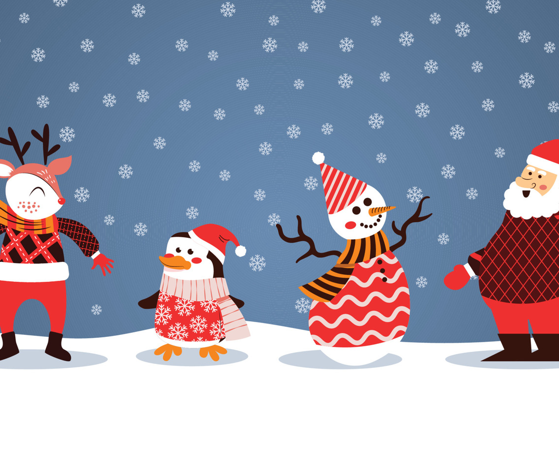 Cute Ugly Sweater Character Collection