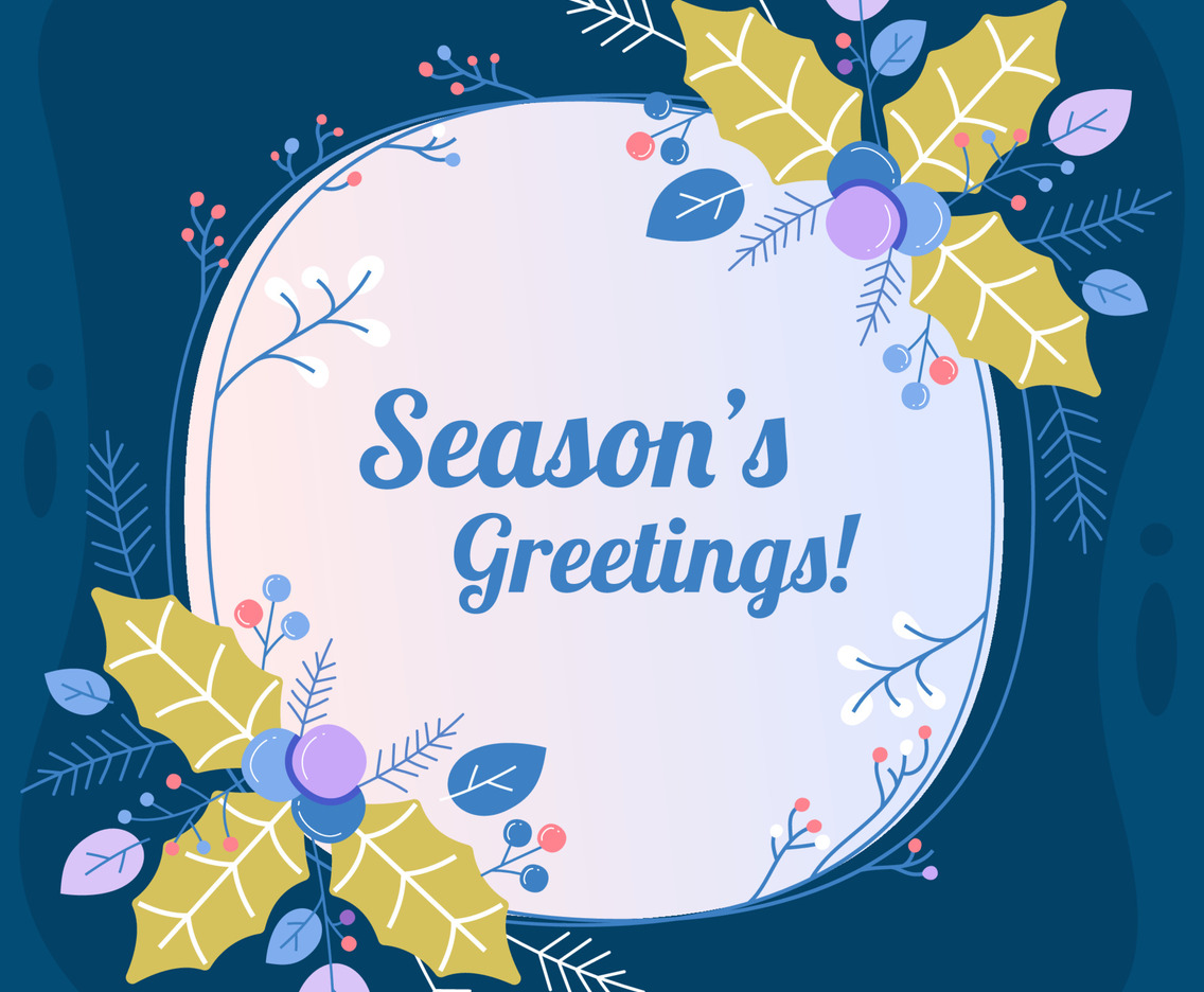Nature Winter Floral Background