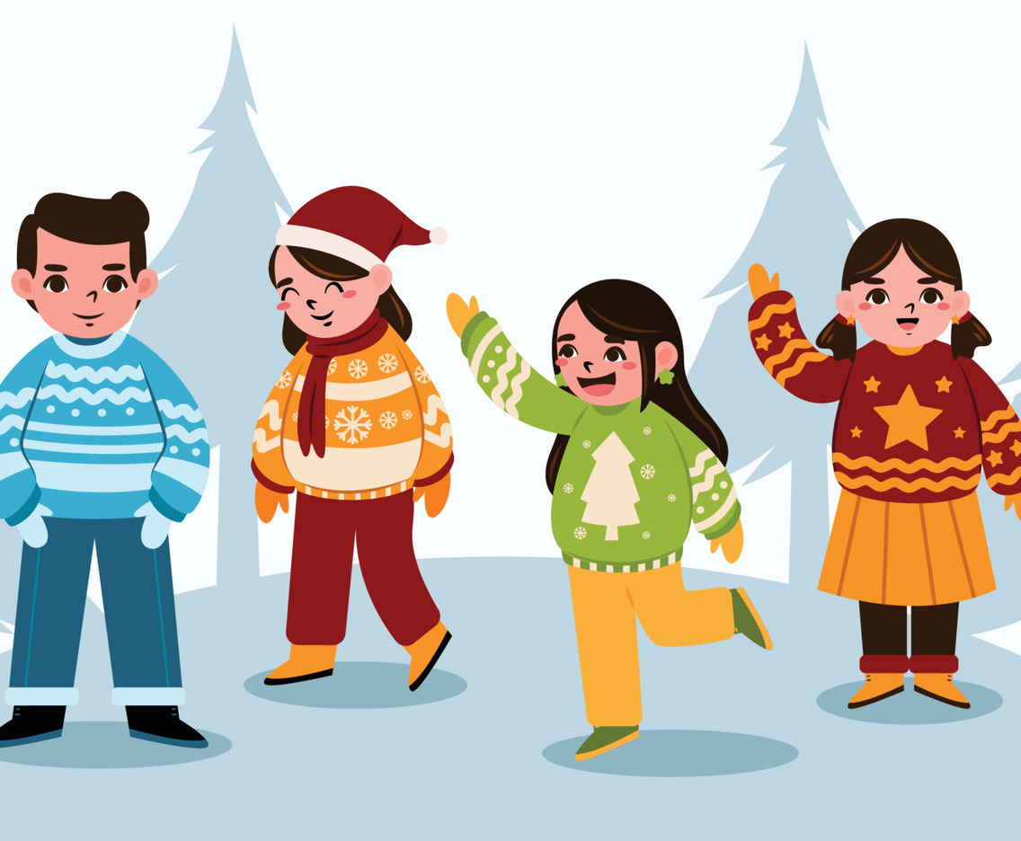 People Wearing Ugly Sweaters