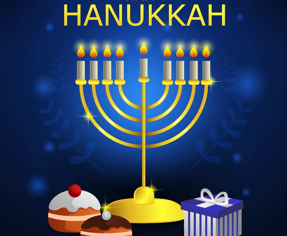 Happy Hanukkah Concept