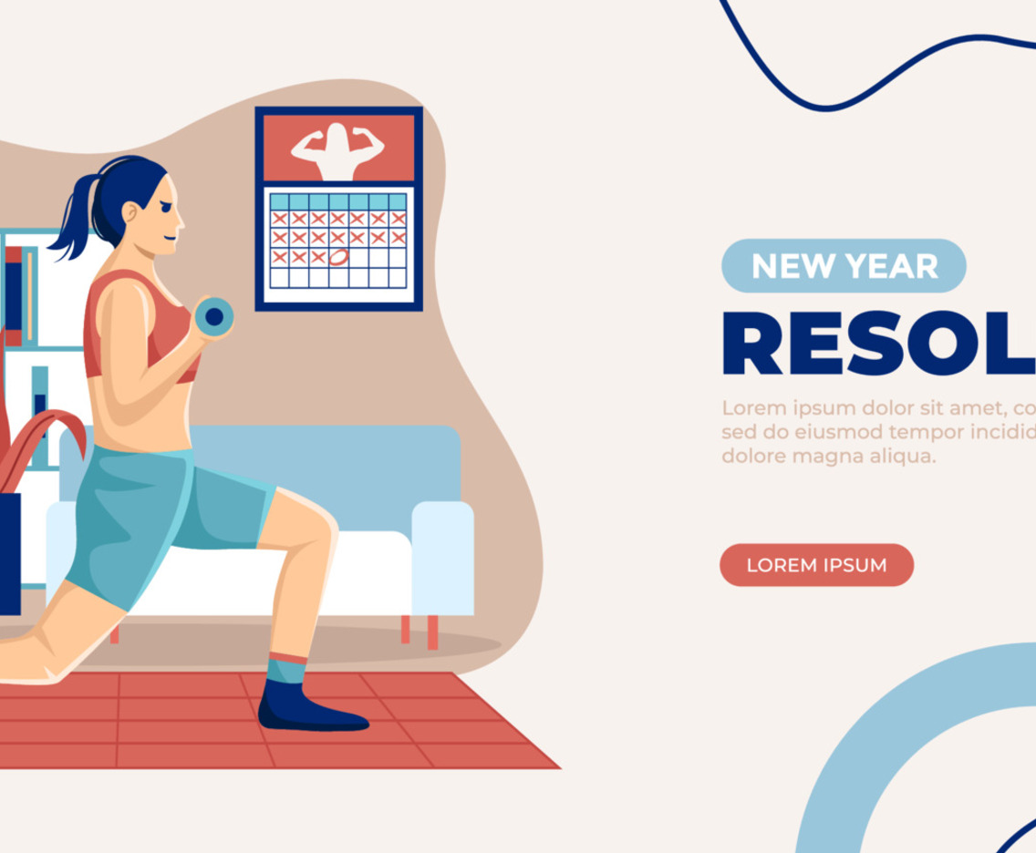 New Year Resolution Healthy Lifestyle