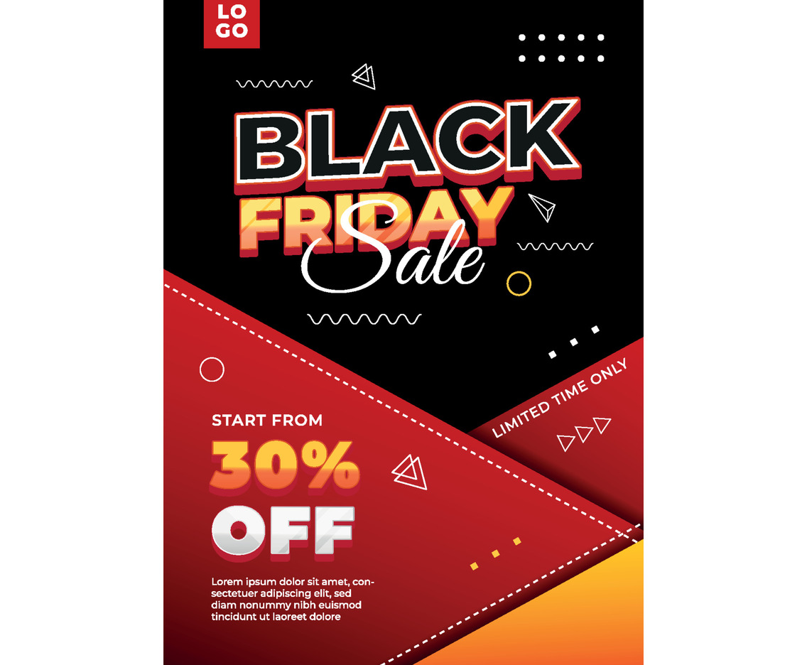 Black Friday Poster Template