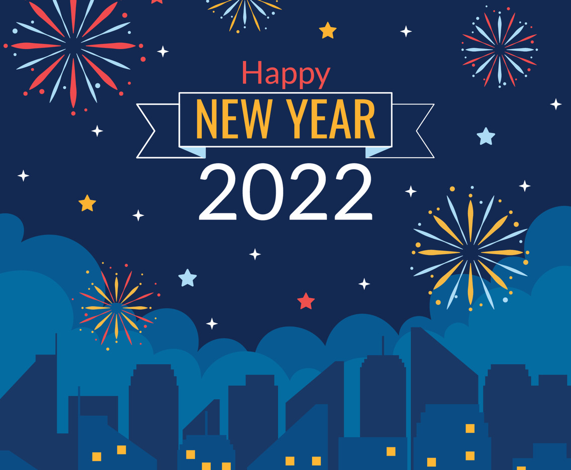 Happy New Year Background Template