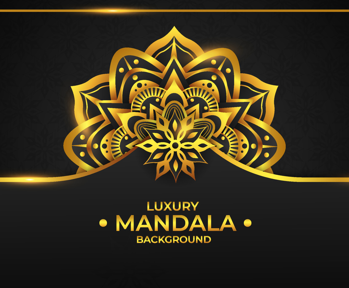Luxury Gold Mandala Background