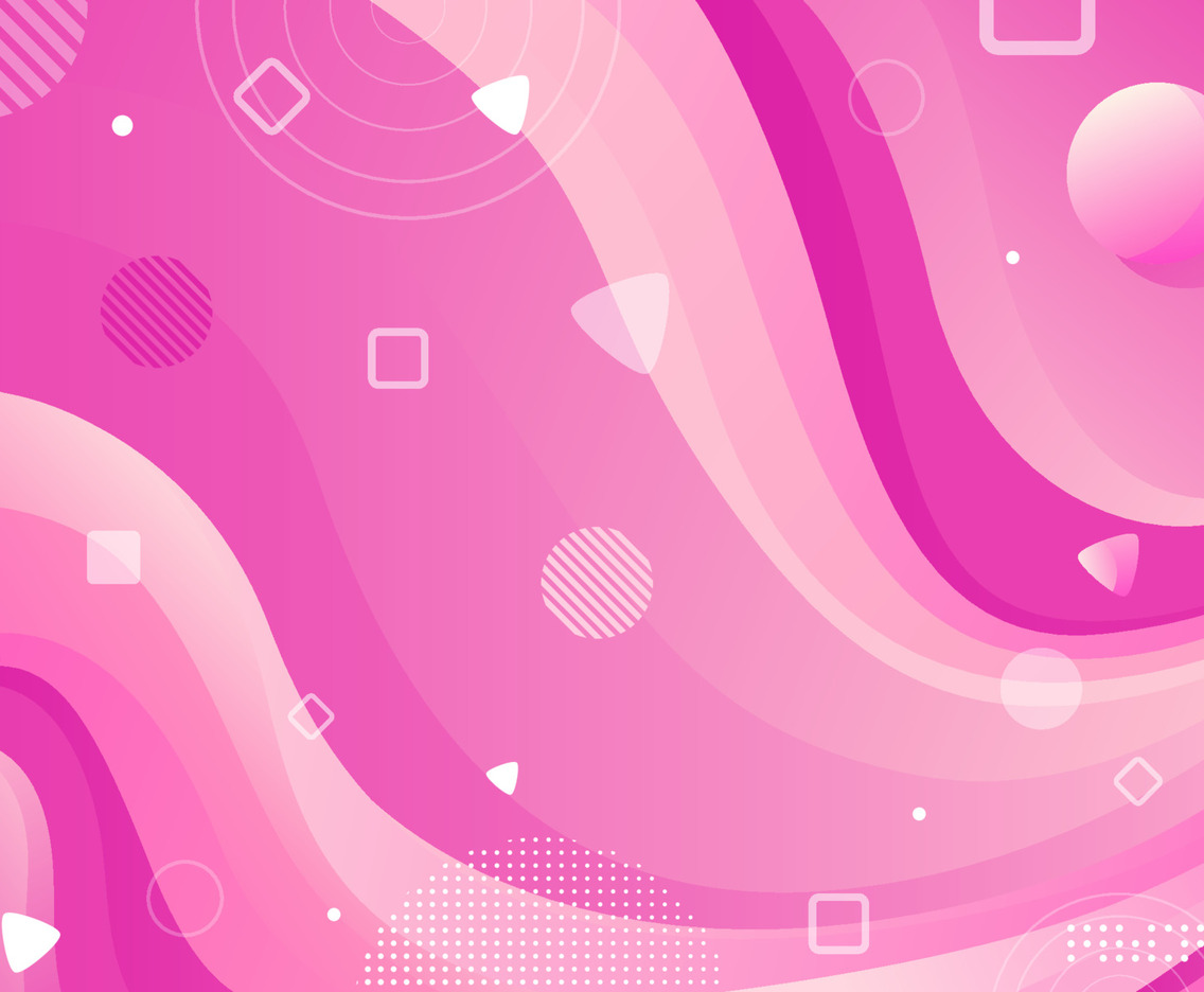 Pink Liquid Wave Abstract Background