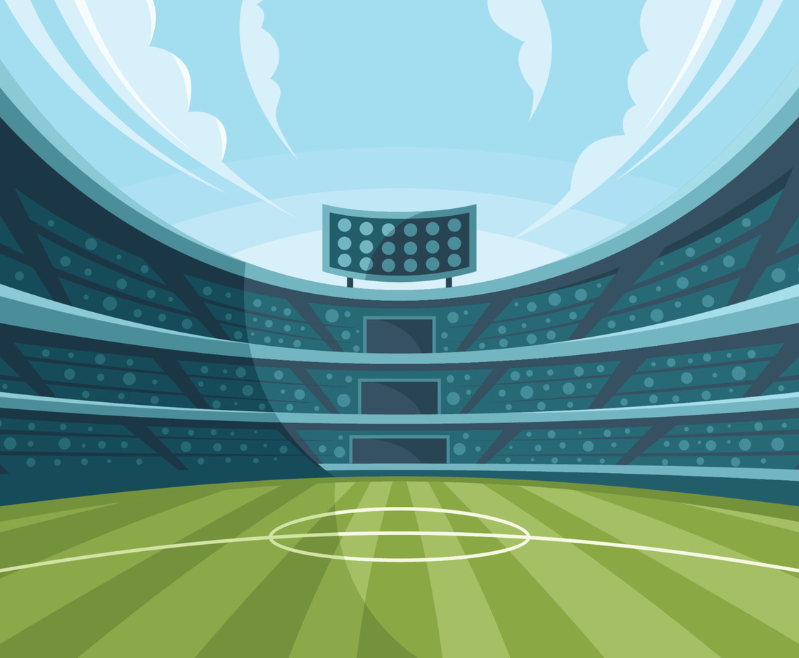 Super Bowl Field Background