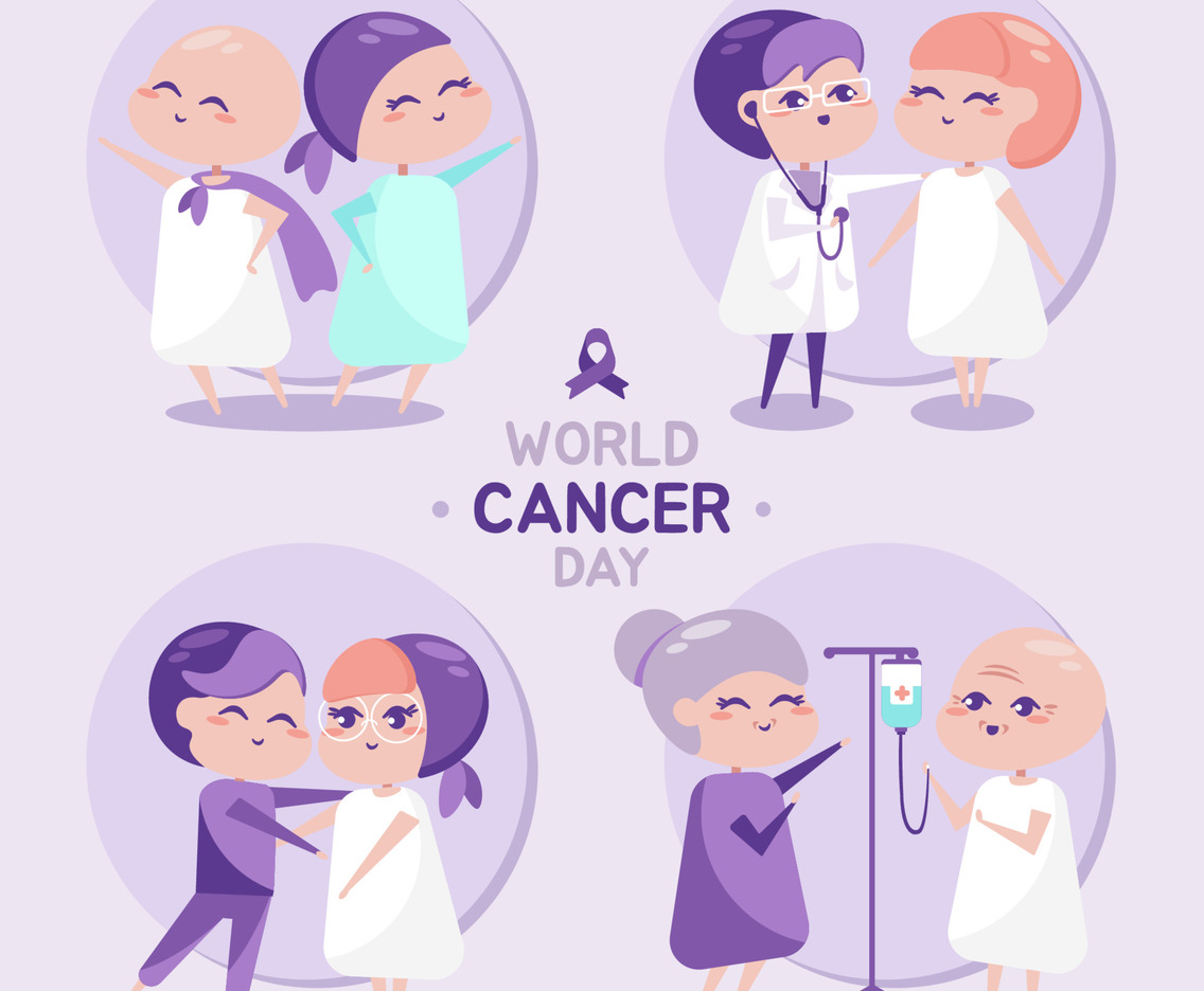 World Cancer Day Character Collections