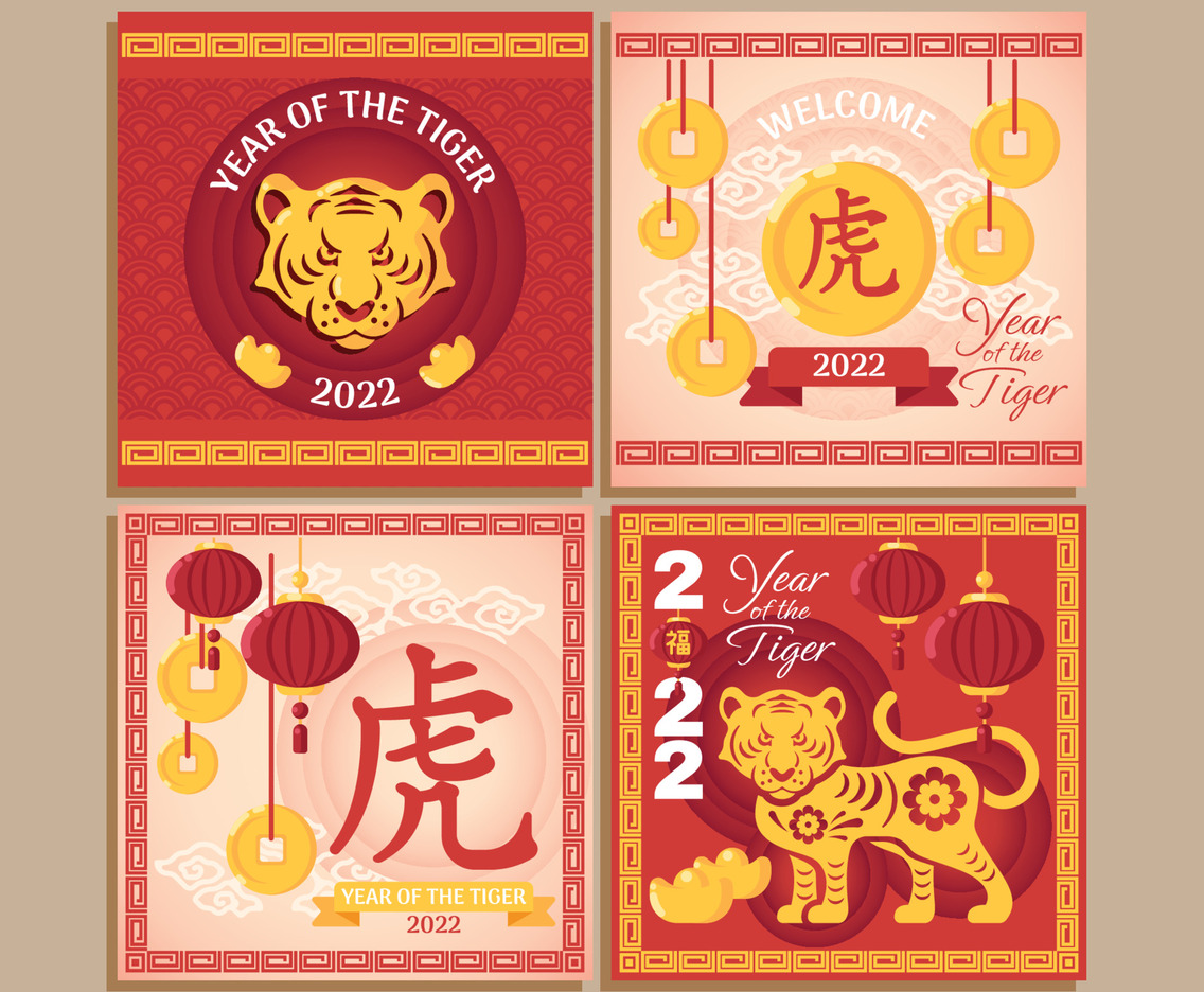 Year of the Tiger Social Media
