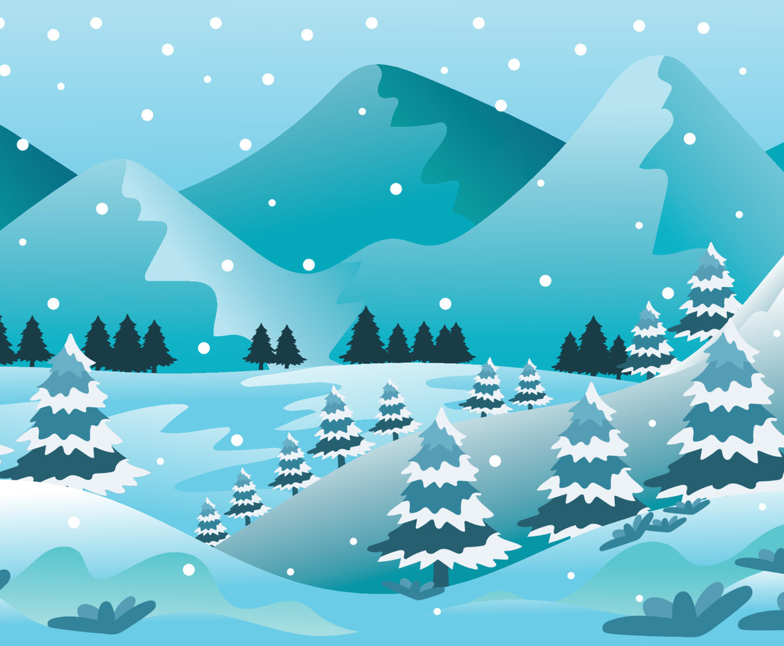 Scenery of Winter Landscape