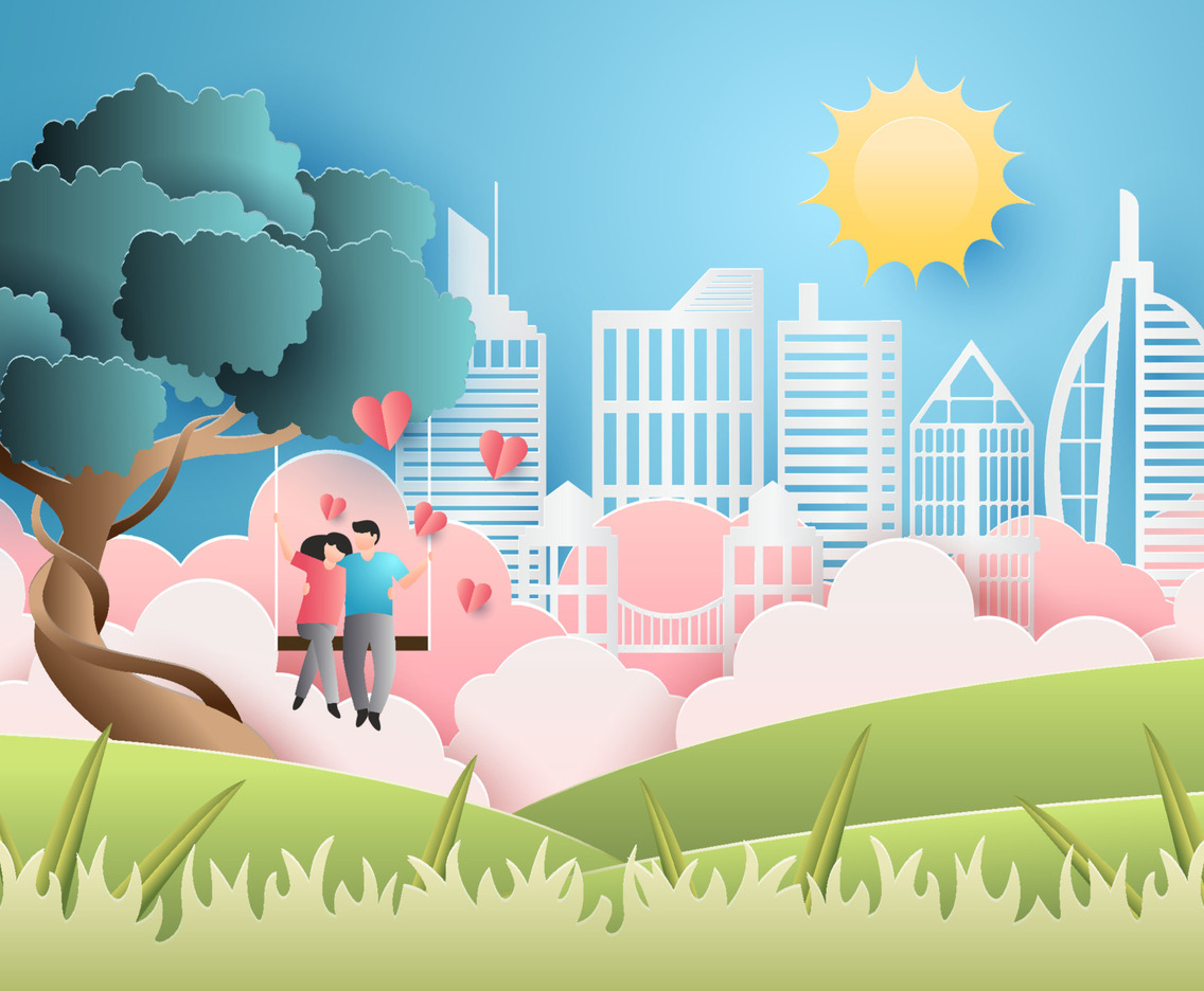 Valentines Paper Background