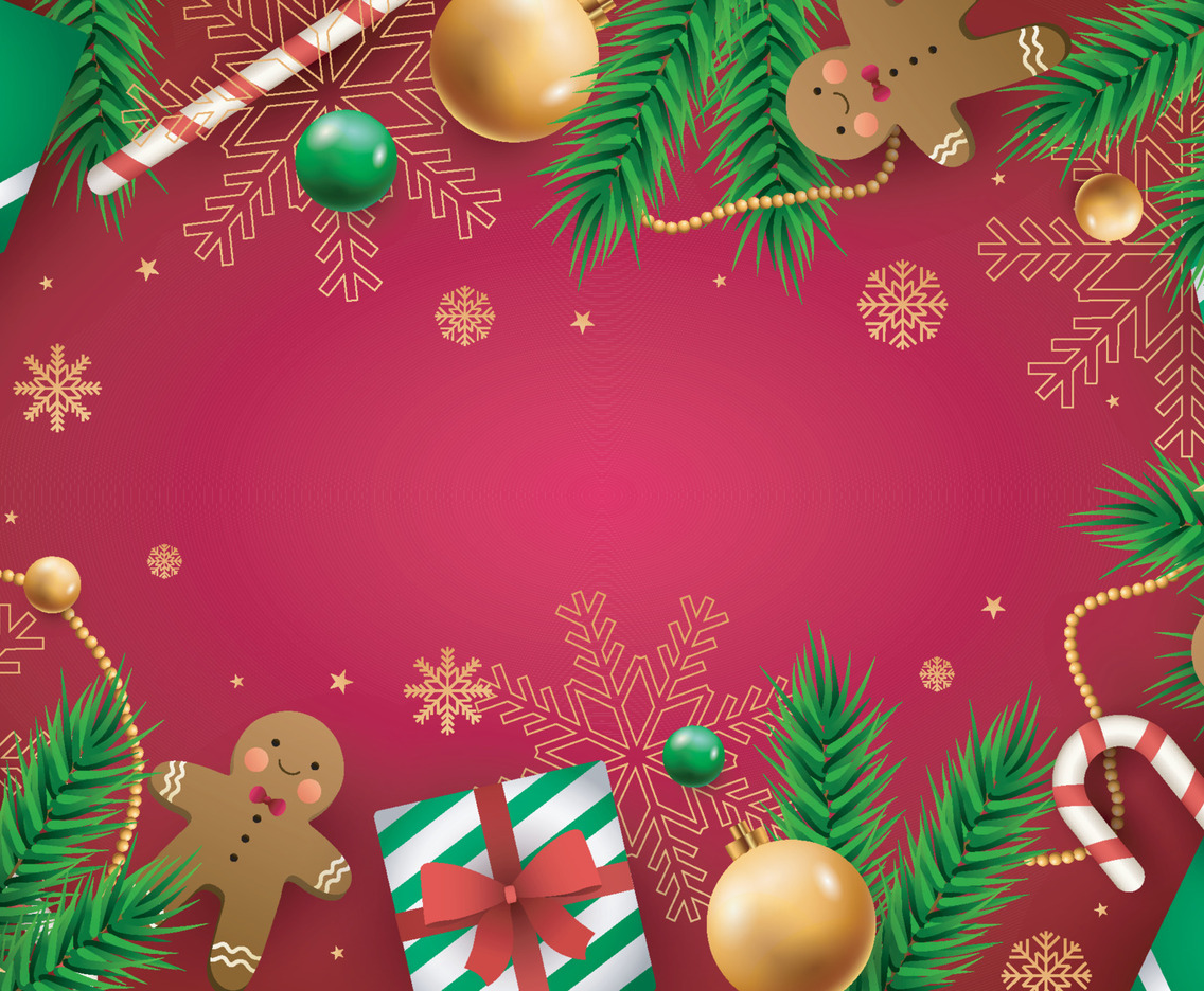 Christmas Ornament Background