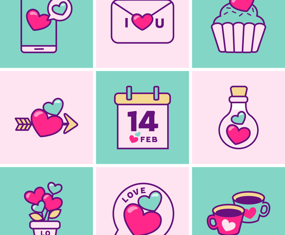 Simple Valentine Set