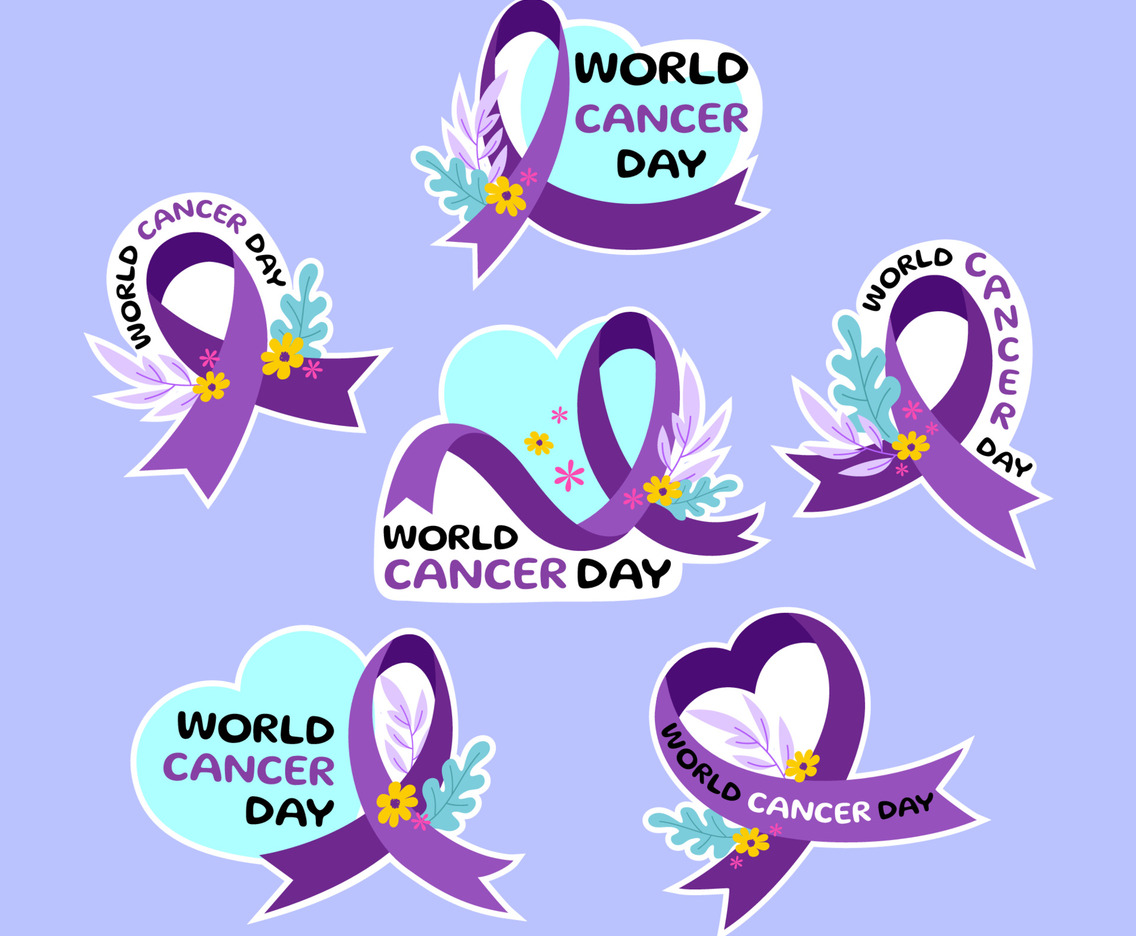World Cancer Day Purple Set