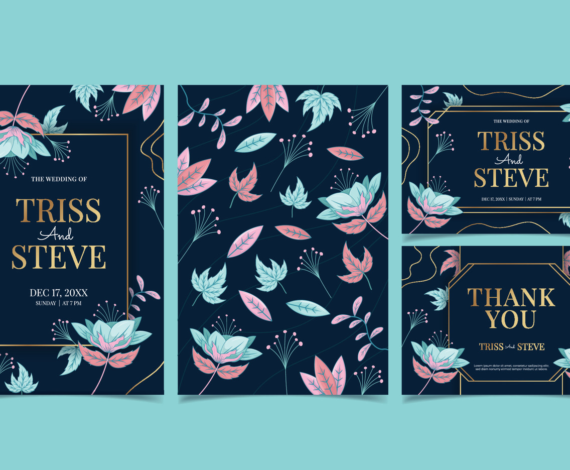 Winter Wedding Invitation