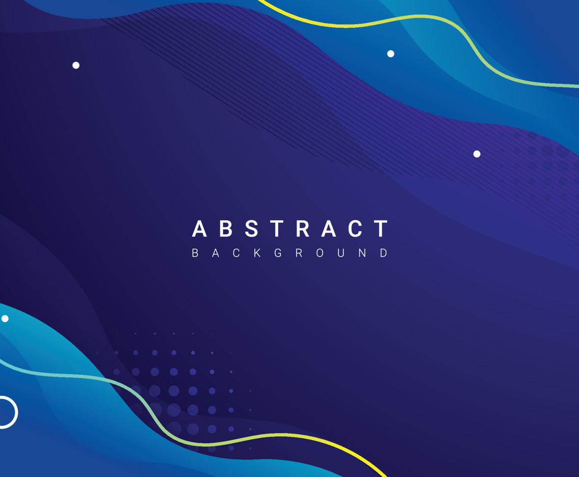 Blue Fluid Abstract Background