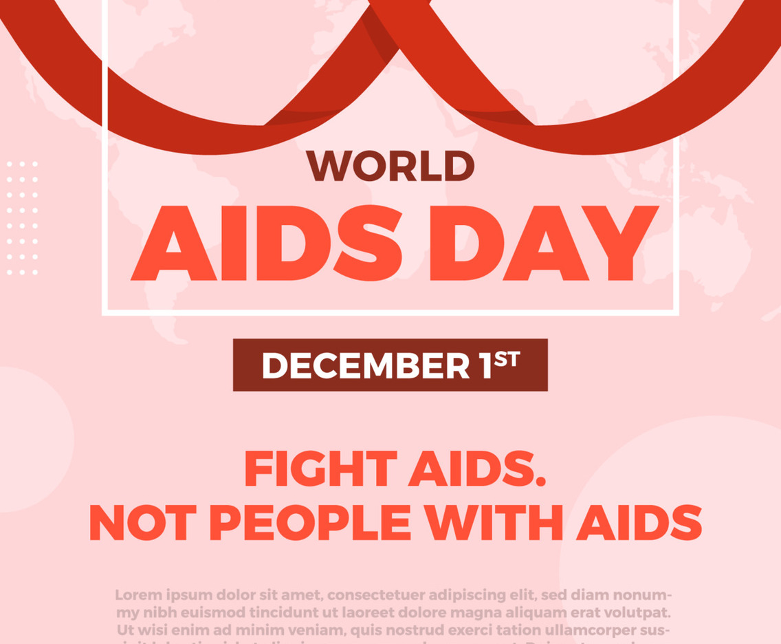 World AIDS Day Poster Template