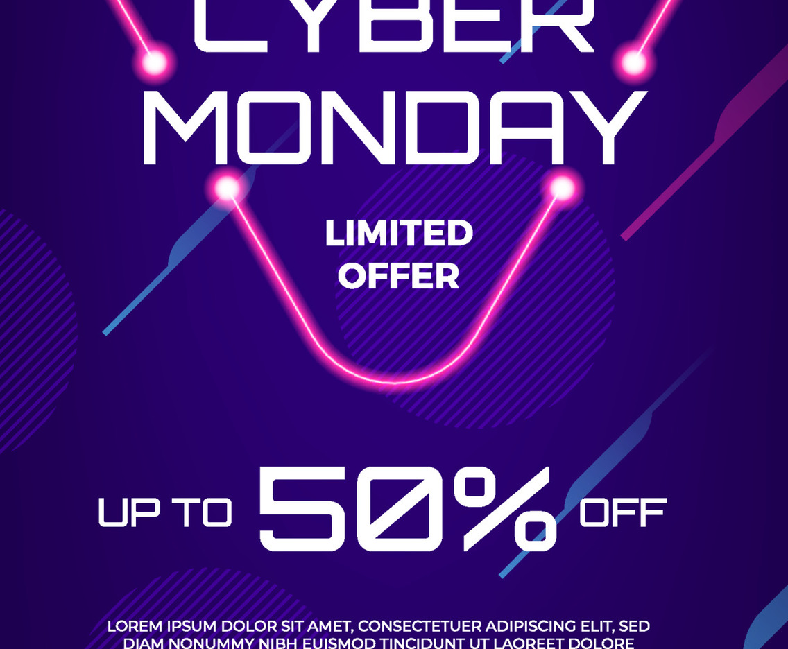 Cyber Monday Poster Template
