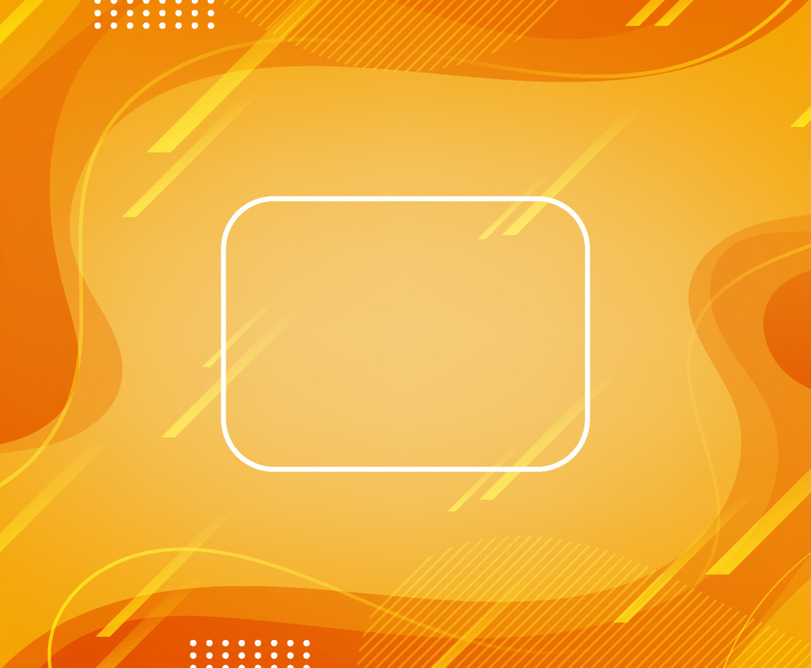 Abstract Wave Yellow Background
