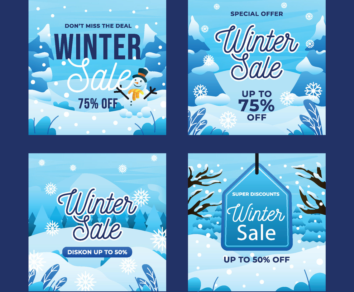 Winter Sale Social Media