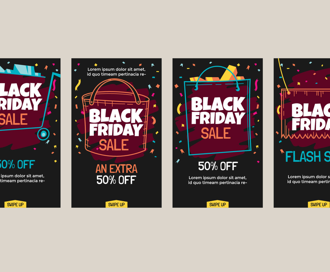Black Friday Social Media Story Posts