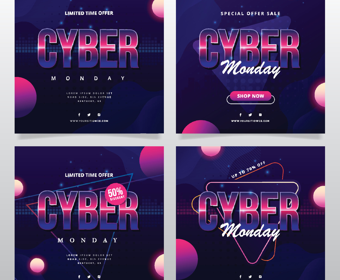 Cyber Monday Sale Post