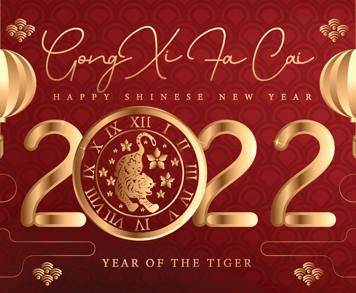 Happy Chinese New Year 2022 Concept
