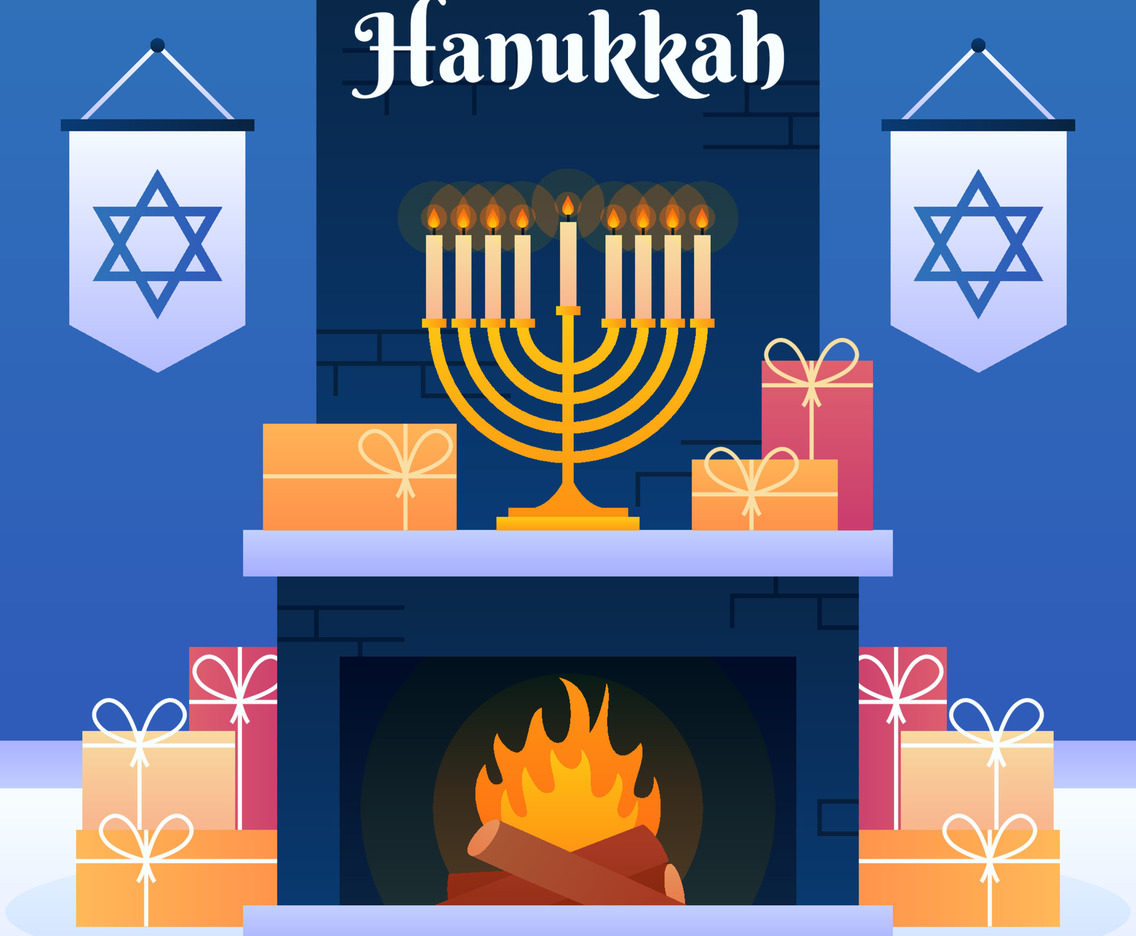 Happy Hanukkah Concept