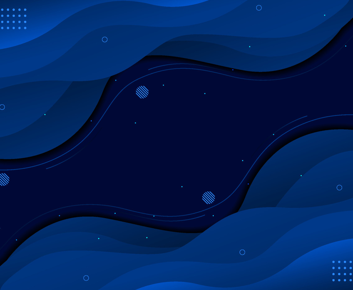 Wavy Blue Background