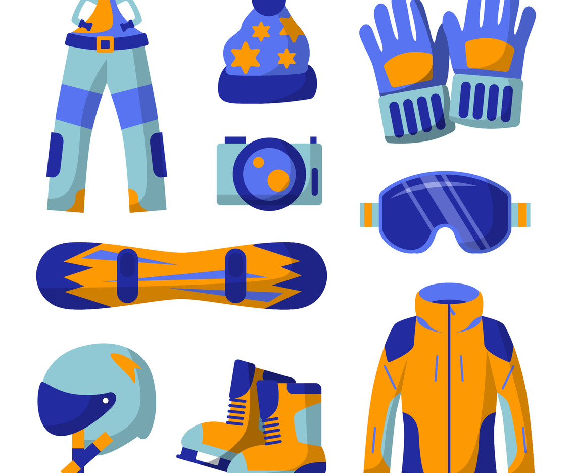 Winter Sport Icon Equipment Collection