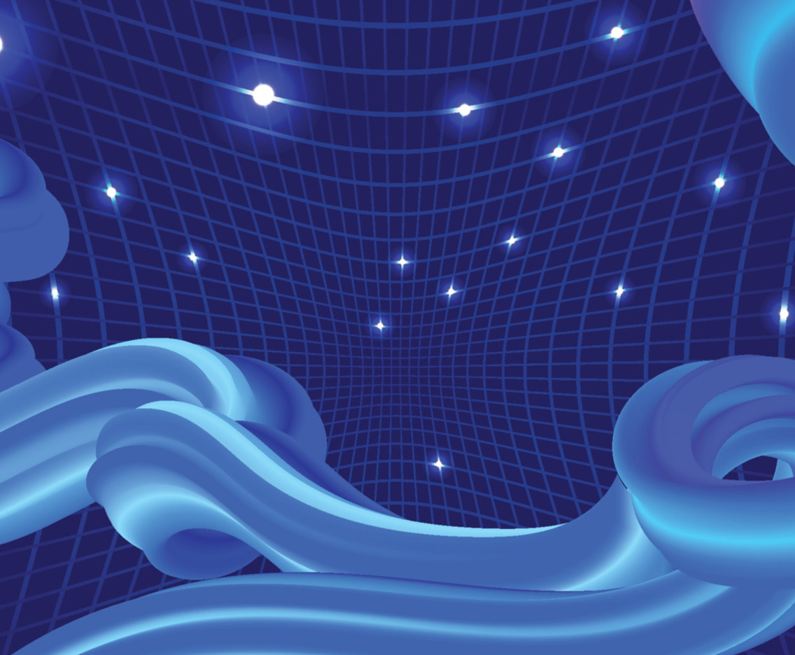 Abstract Blue Background