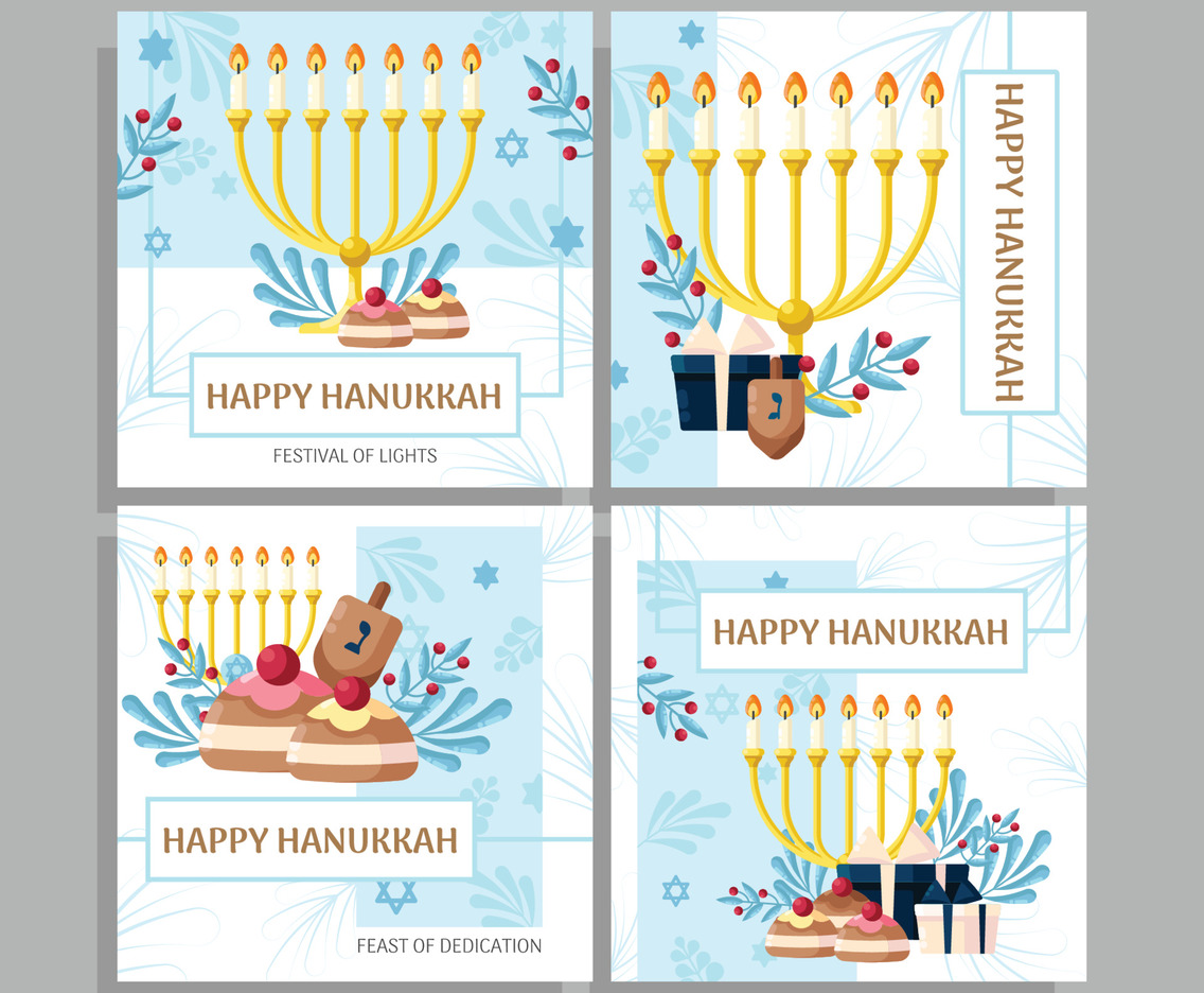 Hanukkah Social Media