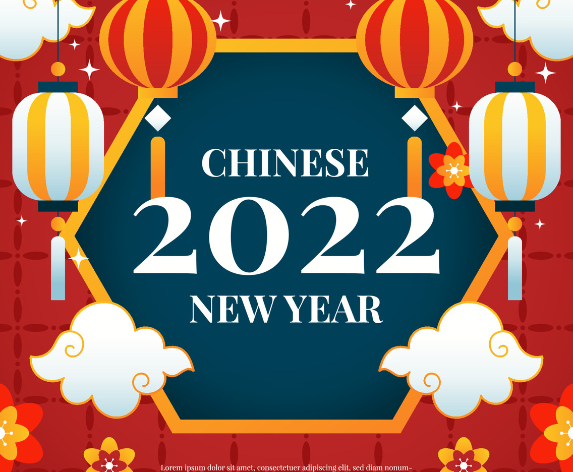 Red Chinese New Year Background