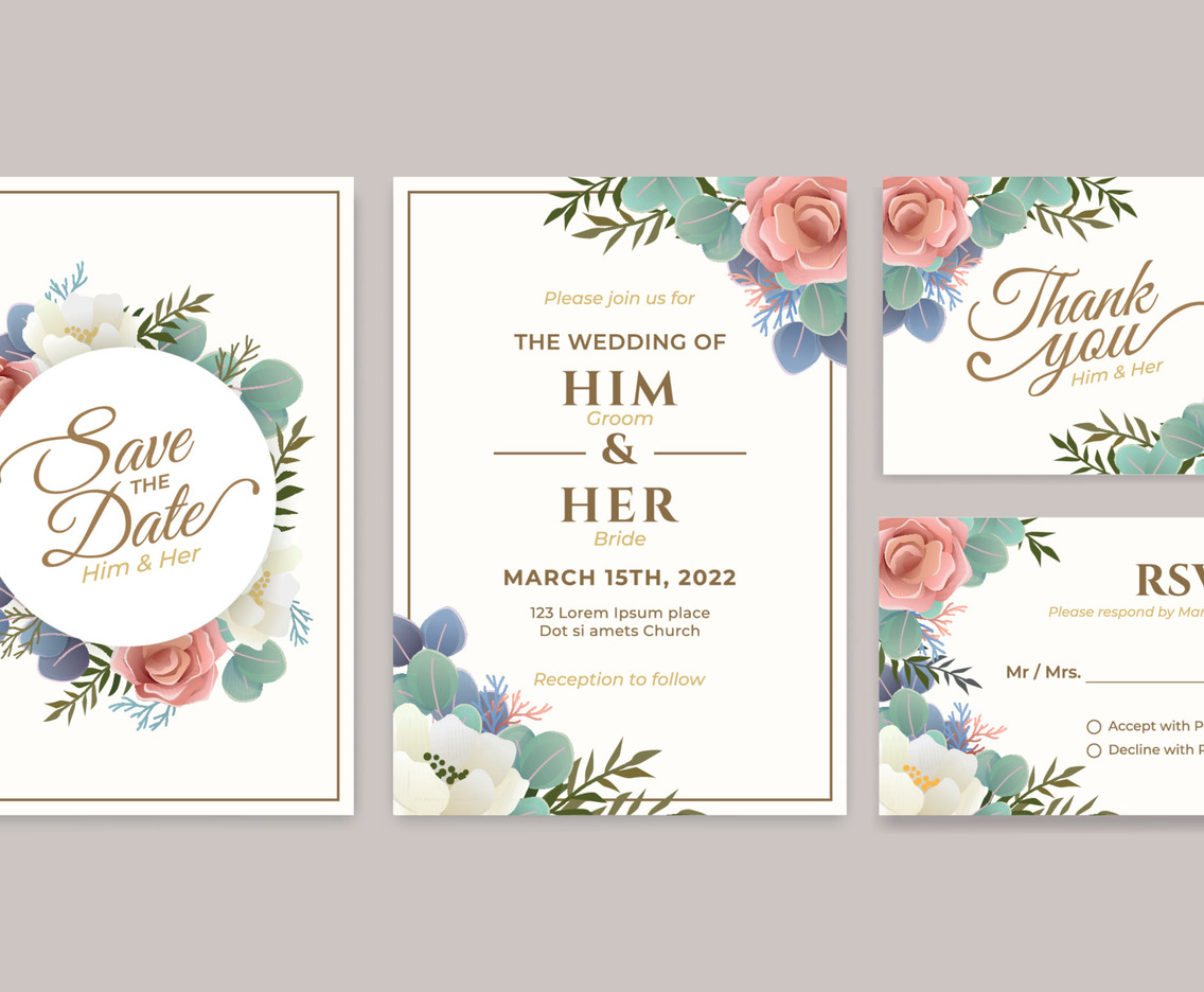 Wedding Invitation Template