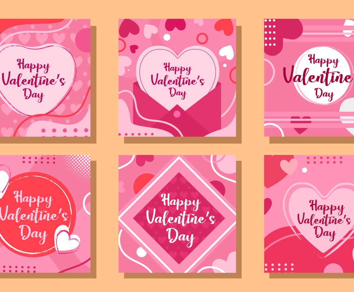 Happy Valentine's Day Social Media Post
