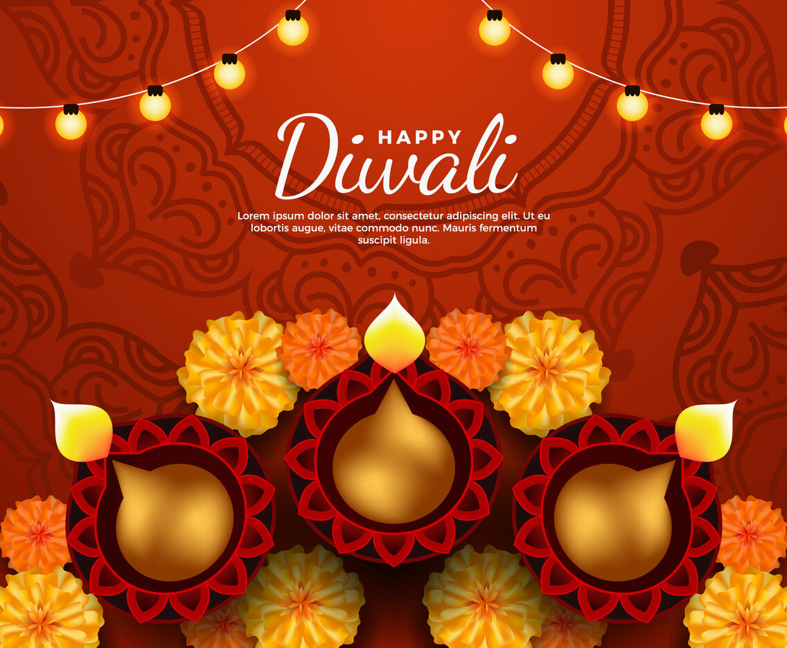 Background of Happy Diwali